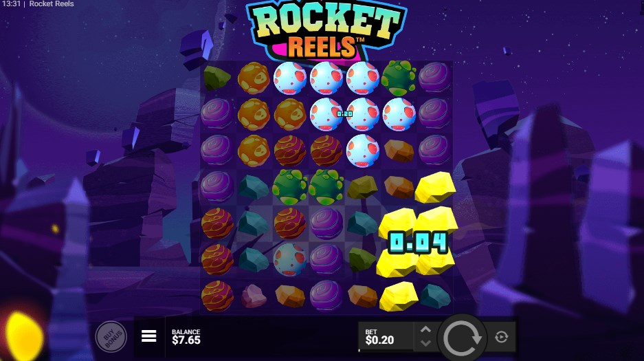 rocket reels slot stake giveaway