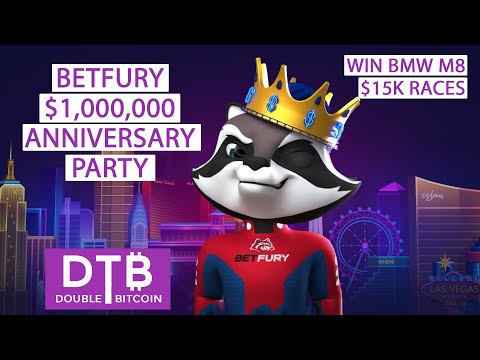 betfury.io birthday party video