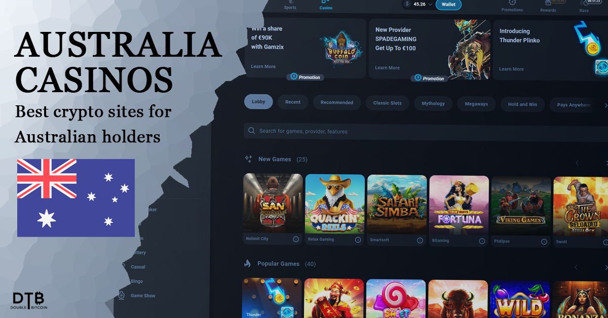 australia bitcoin casinos image